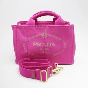 Prada Canapa Canvas Bag Pink